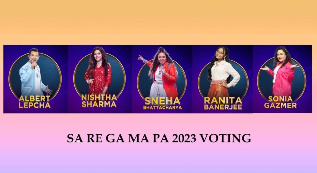Sa Re Ga Ma Pa 2023 Voting