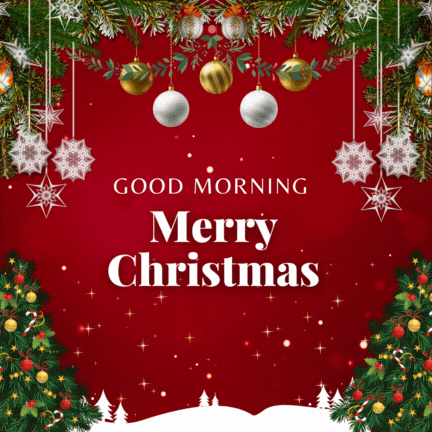Good Morning Merry Christmas GIF