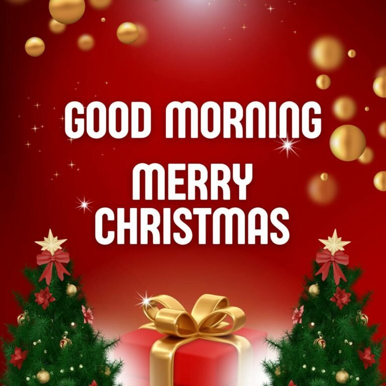 Good Morning Merry Christmas Images