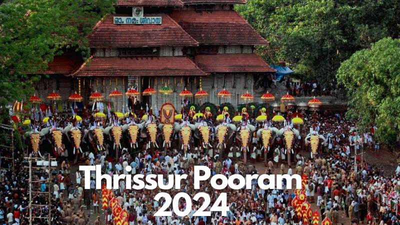 Thrissur Pooram 2024 Date Also See Sample Vedikettu And Exhibition   Thrissur Pooram 2024 